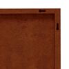 vidaXL D&eacute;coration murale jardin 105x55 cm acier corten design de fleur