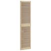 vidaXL Porte de Cabinet Naturel 201 x 2,1 x 49,5 cm Bois de pin massif