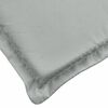 vidaXL Coussin de banc de jardin gris clair m&eacute;lang&eacute; 180x50x7 cm tissu