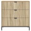 vidaXL Buffet Chêne sonoma 79,5 x 33 x 82 cm Bois d'ingénierie
