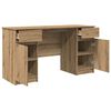vidaXL Bureau ch&ecirc;ne artisanal 140 x 49 x 76 cm Bois d'ing&eacute;nierie