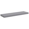 vidaXL &Eacute;tag&egrave;res murales flottantes 4 pcs gris 80x23,5x3,8 cm MDF