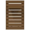 vidaXL Étagères de chevet murales 2 pcs Marron miel Bois de pin massif