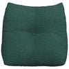 vidaXL Coussin de Dos Vert foncé 45 x 24 x 50 cm tissu