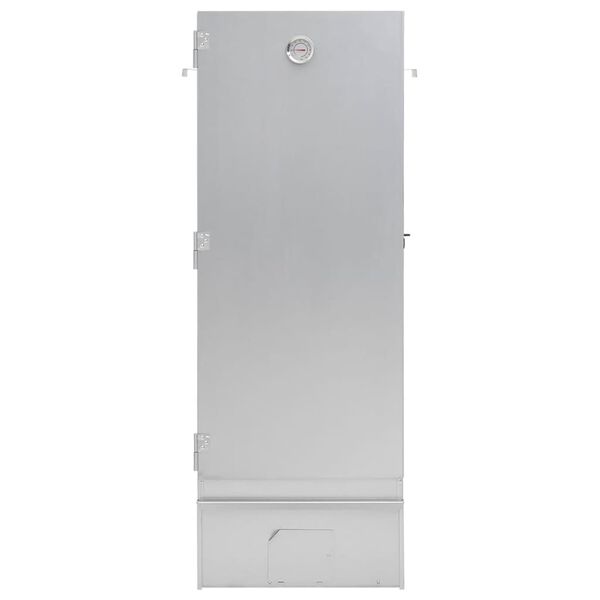 vidaXL Fumoir &agrave; four &agrave; BBQ g&eacute;n&eacute;rateur de fum&eacute;e froide acier galvanis&eacute;