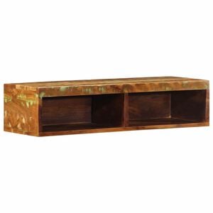 VidaXL Meuble TV mural 80x30x19 cm bois massif de r&eacute;cup&eacute;ration