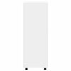 vidaXL Garde-robe Blanc 80x40x110 cm Bois d&rsquo;ing&eacute;nierie