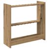 vidaXL Support de queue de billard Bois d'ing&eacute;nierie 60 x 20 x 57 cm