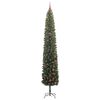 vidaXL Sapin de No&euml;l artificiel Vert 300 cm PVC et acier et plastique