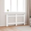 vidaXL Cache-radiateur Blanc 152x19x81,5 cm MDF