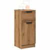 vidaXL Buffets 2 pcs chêne artisanal 30x30x70 cm bois d'ingénierie