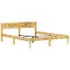 vidaXL Cadre de lit sans matelas Bois de r&eacute;cup&eacute;ration massif 180x200cm