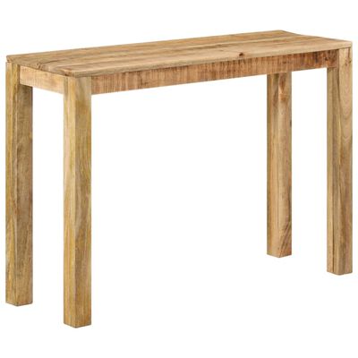 vidaXL Table console 110x35x76 cm Bois de manguier brut
