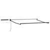 vidaXL Auvent r&eacute;tractable &eacute;lectrique Marron 3 x 2,5 m