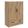 vidaXL Buffet Ch&ecirc;ne artisanal 66 x 34,5 x 92 cm Bois d'ing&eacute;nierie