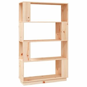 vidaXL Biblioth&egrave;que/S&eacute;parateur de pi&egrave;ce 80x25x132 cm Pin solide