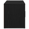 vidaXL Meuble TV Chêne noir 100 x 35 x 40 cm Bois d'ingénierie