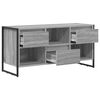 vidaXL Meuble TV Gris Sonoma 100 x 36 x 49,5 cm Bois d'ing&eacute;nierie