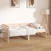 vidaXL Lit de jour sans matelas 90x190 cm bois de pin massif