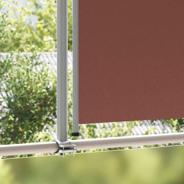 vidaXL Auvent lat&eacute;ral r&eacute;tractable de patio 160x300 cm Marron