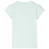 T-shirt pour enfants menthe clair 92