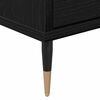 vidaXL Meuble TV Chêne noir 150 x 30 x 45 cm Bois d'ingénierie