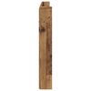 vidaXL Tête de lit Bois Ancien 200 x 15 x 103,5 cm Bois d'ingénierie