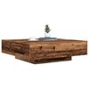 vidaXL Table basse Bois ancien 100 x 100 x 31 cm Bois d'ing&eacute;nierie