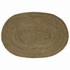 vidaXL Tapis de zone Naturel et noir 205 x 305 cm Jute