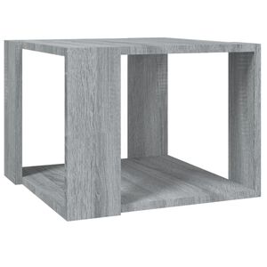 vidaXL Table basse Sonoma gris 40x40x30 cm Bois d'ing&eacute;nierie