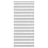 vidaXL Store z&egrave;bre gris clair largeur du tissu 110,9 cm polyester