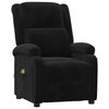 vidaXL Fauteuil électrique de massage Noir Velours