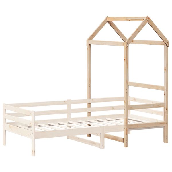 vidaXL Toit de lit pour enfants 118x70x176,5 cm bois de pin massif