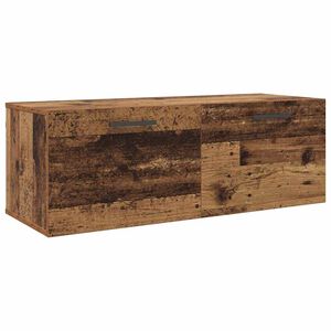 vidaXL Meuble mural Bois ancien 100 x 36.5 x 35 cm Bois d'ing&eacute;nierie