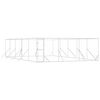 vidaXL Chenil d'ext&eacute;rieur pour chiens argent&eacute; 6x10x2 m acier galvanis&eacute;