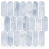 vidaXL Carreau en Plume 20 pcs Bleu clair 30 x 30 cm