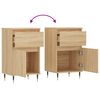 vidaXL Buffet ch&ecirc;ne sonoma 40x35x70 cm bois d'ing&eacute;nierie