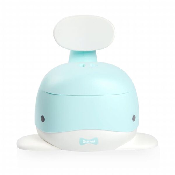 Baninni Pot de toilette Whale Bleu clair BNCA006-LBL