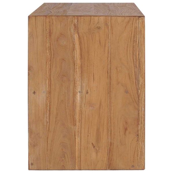 vidaXL Meuble TV 90x30x40 cm bois de teck solide