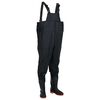 vidaXL Cuissardes avec bottes noir taille 41