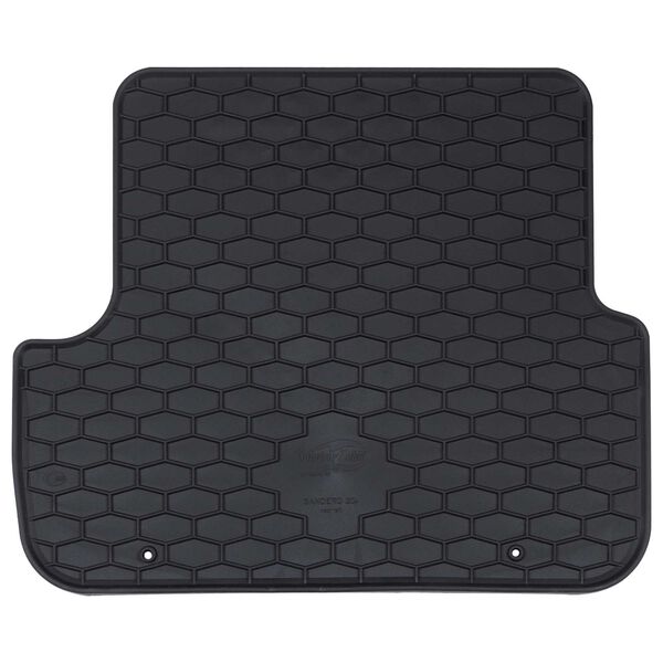 vidaXL Tapis de voiture 4 pcs Noir compatible avec SANDERO 2020-