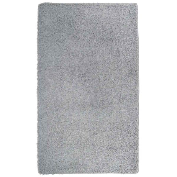 vidaXL Tapis Shaggy &agrave; poils longs NAVARRA gris clair 60x100 cm