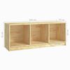 vidaXL Meuble TV 104x33x41 cm bois de pin massif