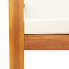 vidaXL Salon de jardin avec coussins 10 pcs bois d'acacia solide
