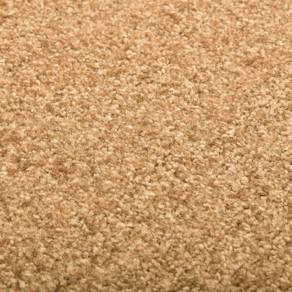 vidaXL Paillasson lavable Crème 60x90 cm