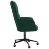 vidaXL Chaise de relaxation Vert fonc&eacute; Velours