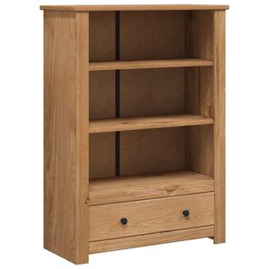 vidaXL Biblioth&egrave;que 80x35x110 cm Bois de pin massif Assortiment Panama