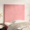 vidaXL T&ecirc;te de lit Rose 90x5x118/128 cm Velours