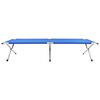 vidaXL Lit de camping 210x80x48 cm XXL Bleu