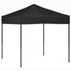 vidaXL Tente de r&eacute;ception pliable Noir 2x2 m